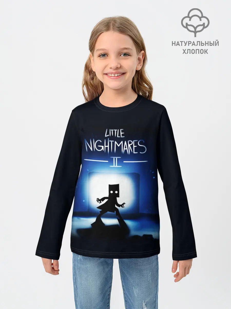 Детский лонгслив / Little Nightmares 2 МОНО