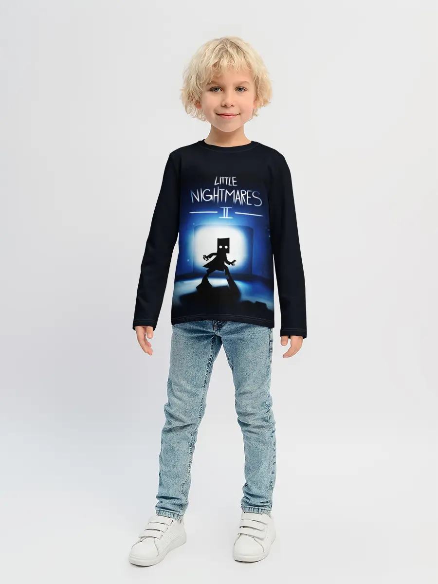 Детский лонгслив / Little Nightmares 2 МОНО