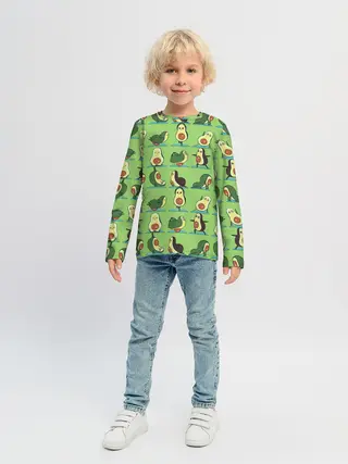 Детский лонгслив / Авокадо | Зарядка