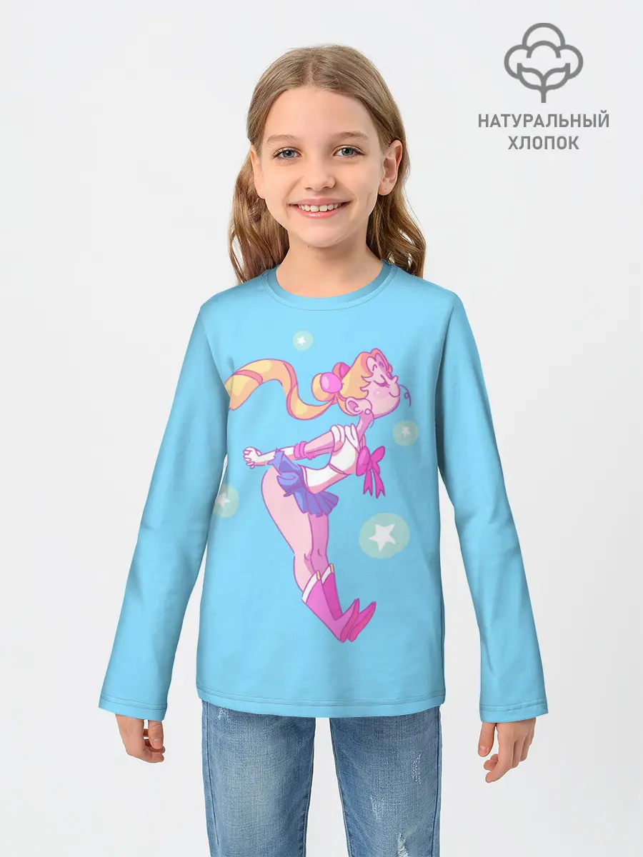 Детский лонгслив / Sailor Moon | Сейлор Мун