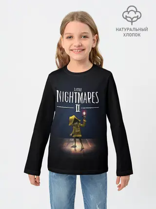 Детский лонгслив / Little Nightmares 2 пламя