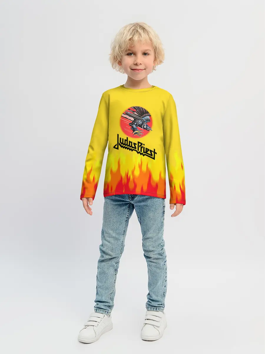 Детский лонгслив / Джудас Прист: Бог металла.