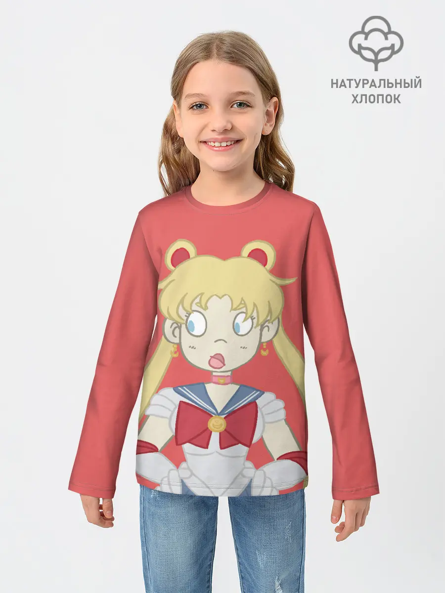 Детский лонгслив / Sailor Moon | Сейлор Мун