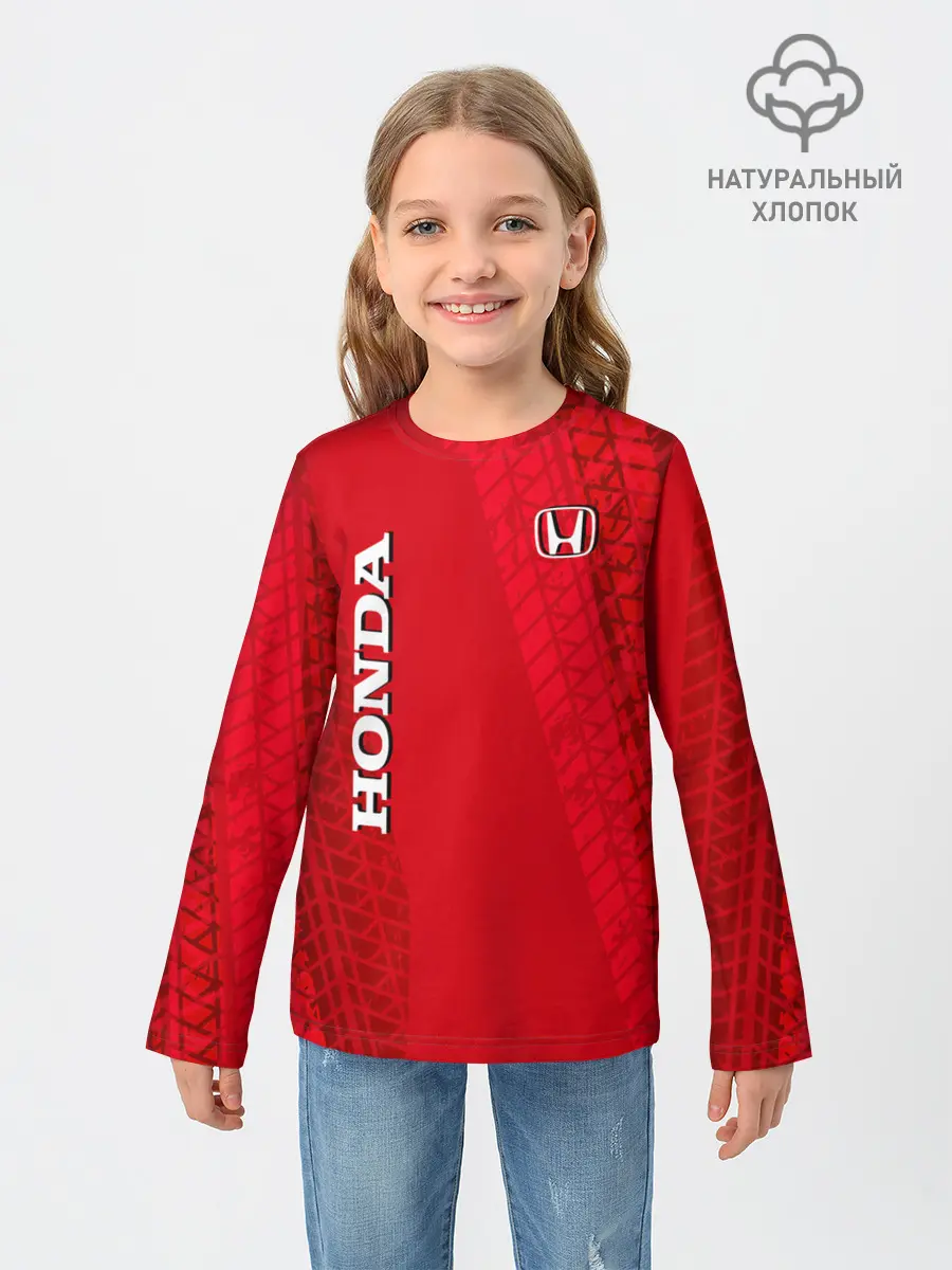 Детский лонгслив / Honda