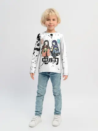 Детский лонгслив / Клинок, рассекающий демонов
