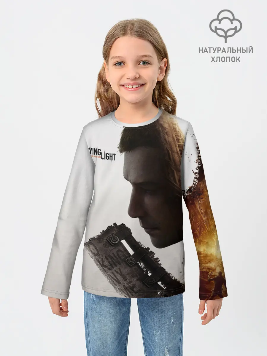 Детский лонгслив / Даинг лайт