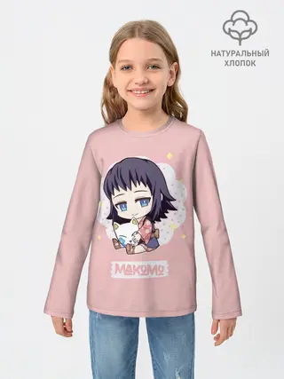 Детский лонгслив / Makomo | Kimetsu no Yaiba