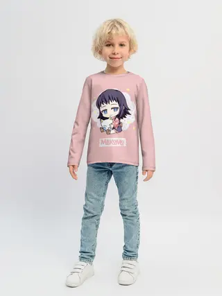 Детский лонгслив / Makomo | Kimetsu no Yaiba