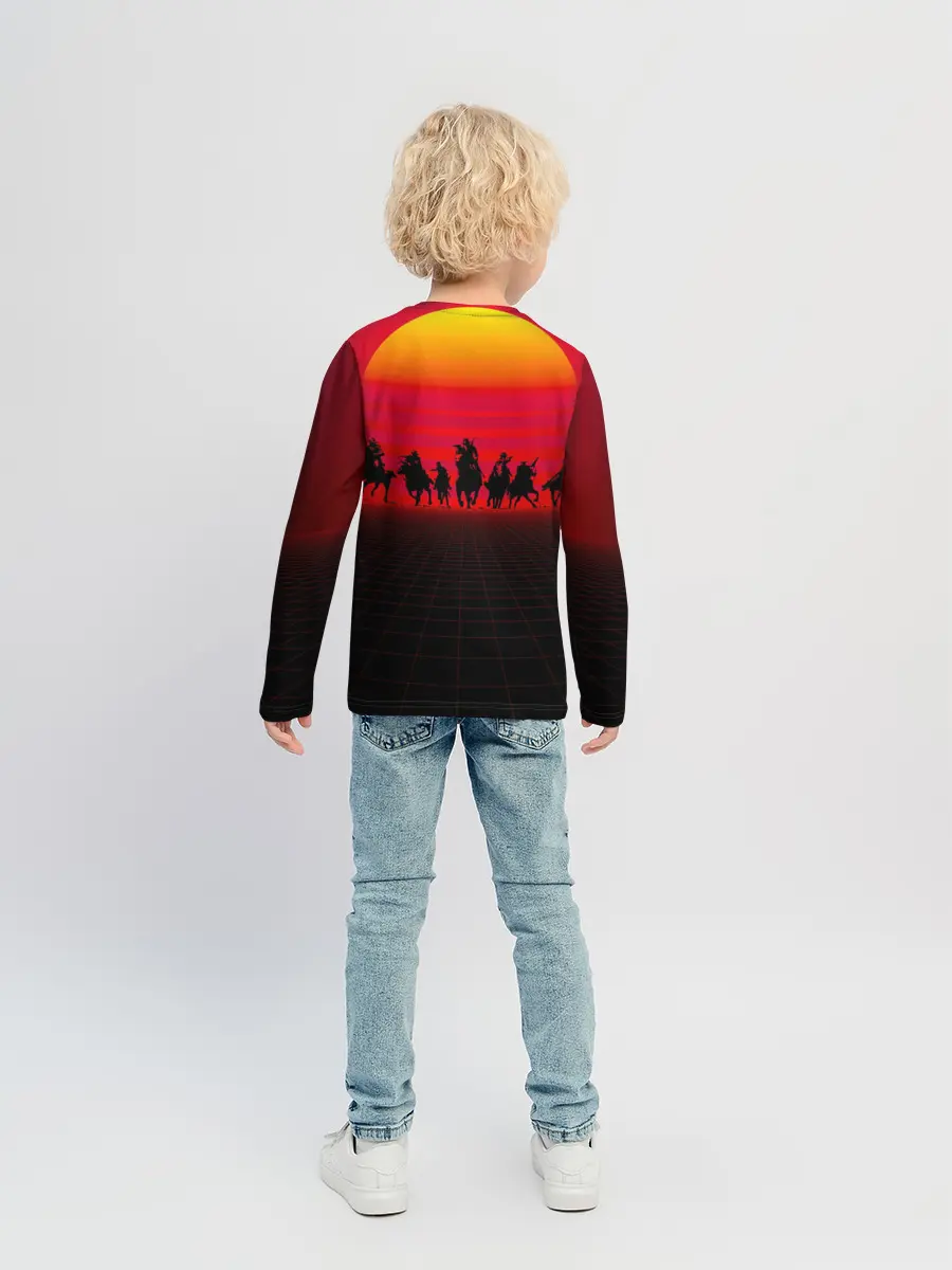 Детский лонгслив / read dead