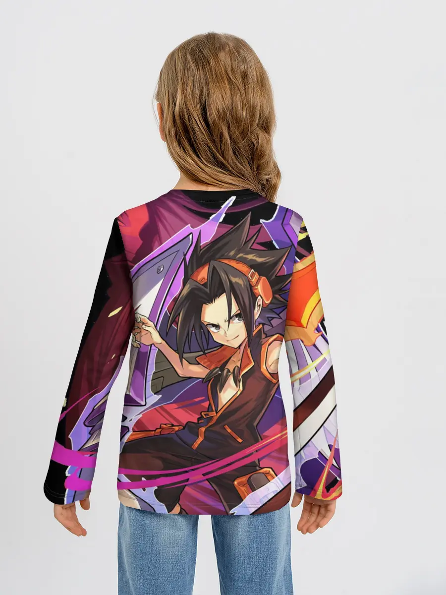 Детский лонгслив / Шаман Кинг