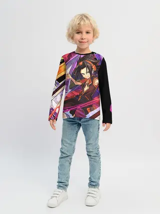 Детский лонгслив / Шаман Кинг