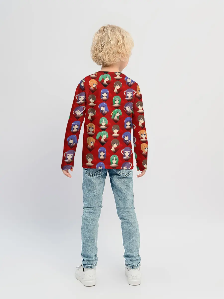Детский лонгслив / Characters Higurashi no...
