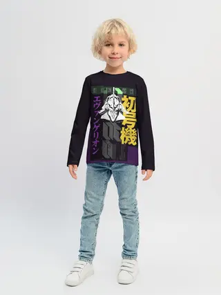 Детский лонгслив / Evangelion EVA 01
