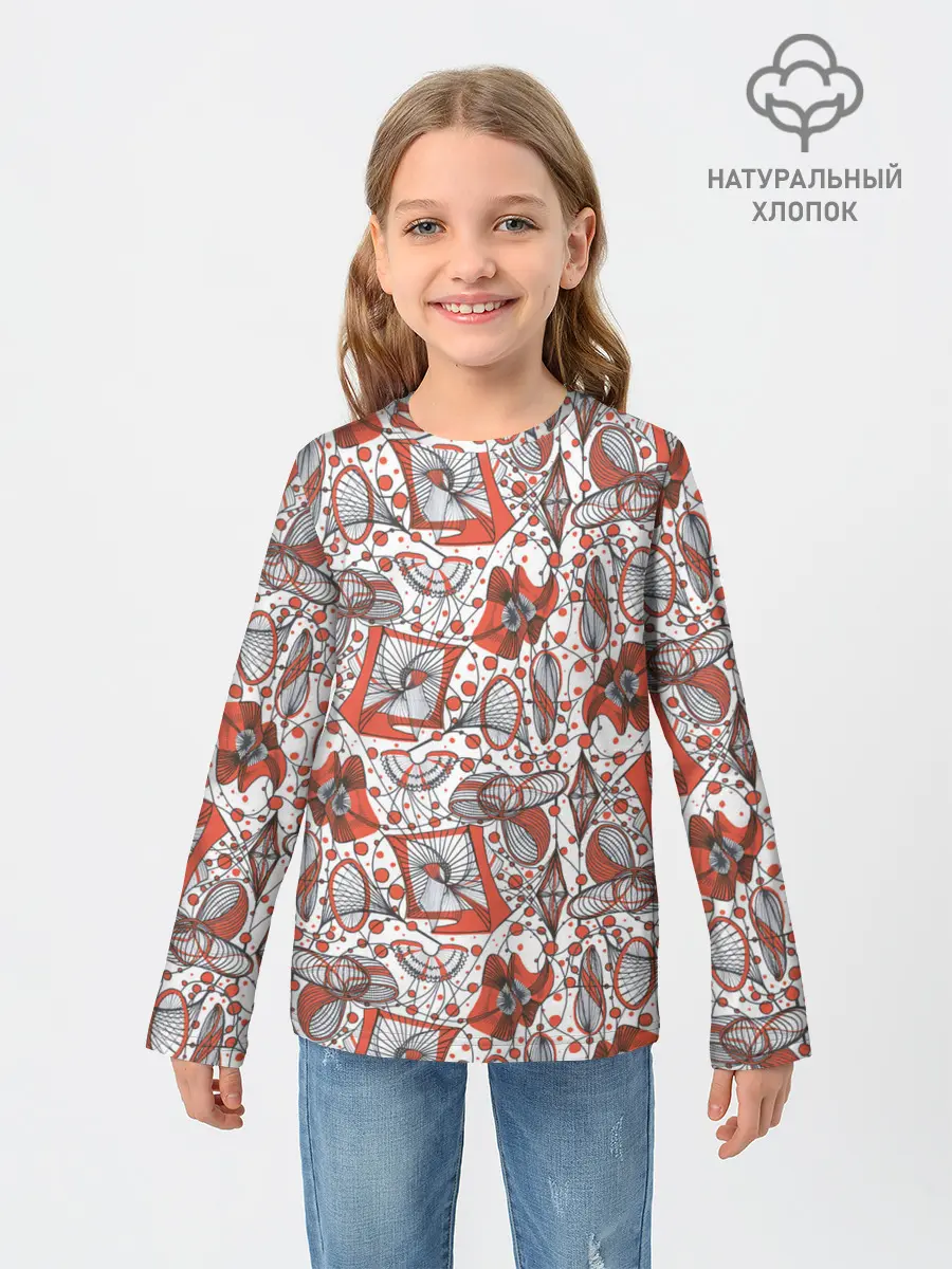 Детский лонгслив / Кинетическая скульптура.