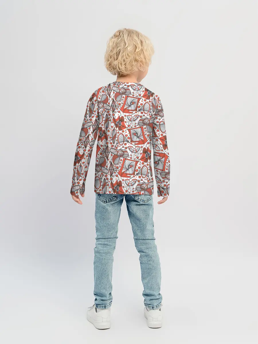 Детский лонгслив / Кинетическая скульптура.