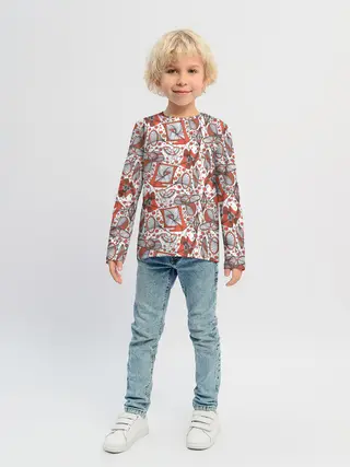 Детский лонгслив / Кинетическая скульптура.