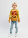Детский лонгслив / LOVE