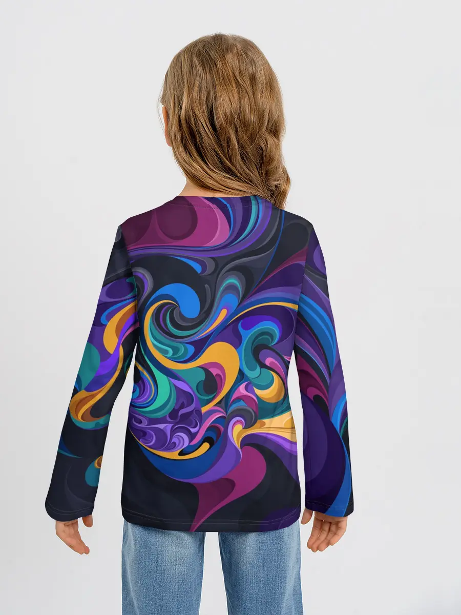 Детский лонгслив / Масло