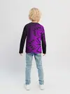 Детский лонгслив / Сирень 3D