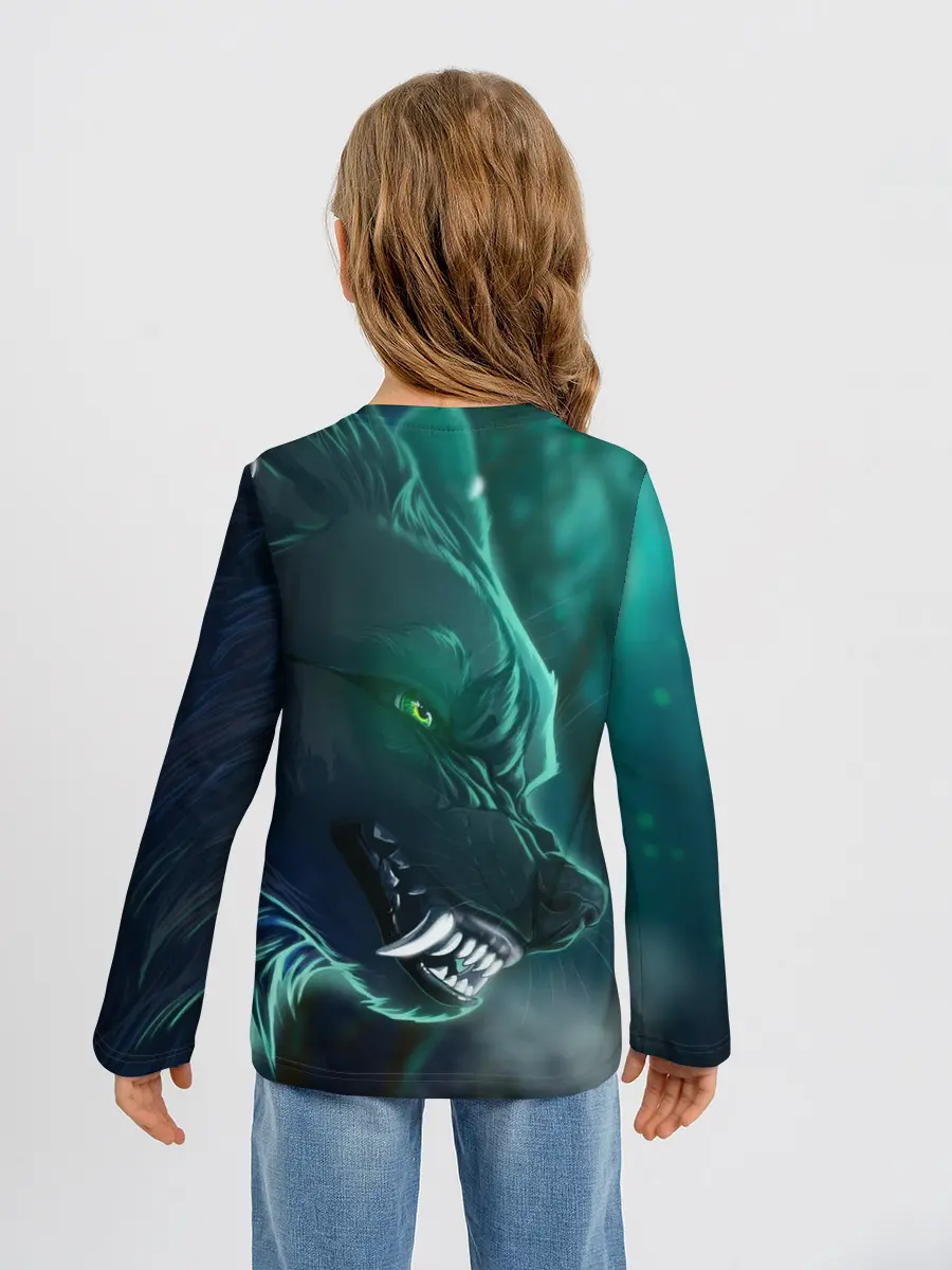 Детский лонгслив / ВОЛЧИЙ ОСКАЛ