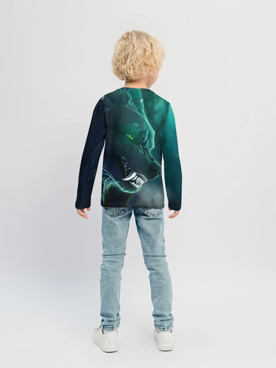 Детский лонгслив / ВОЛЧИЙ ОСКАЛ