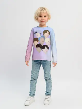 Детский лонгслив / БТС Bangtan Boys BTS