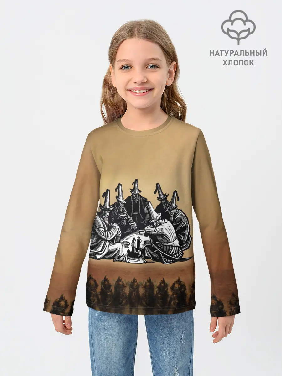 Детский лонгслив / Эпос Манас