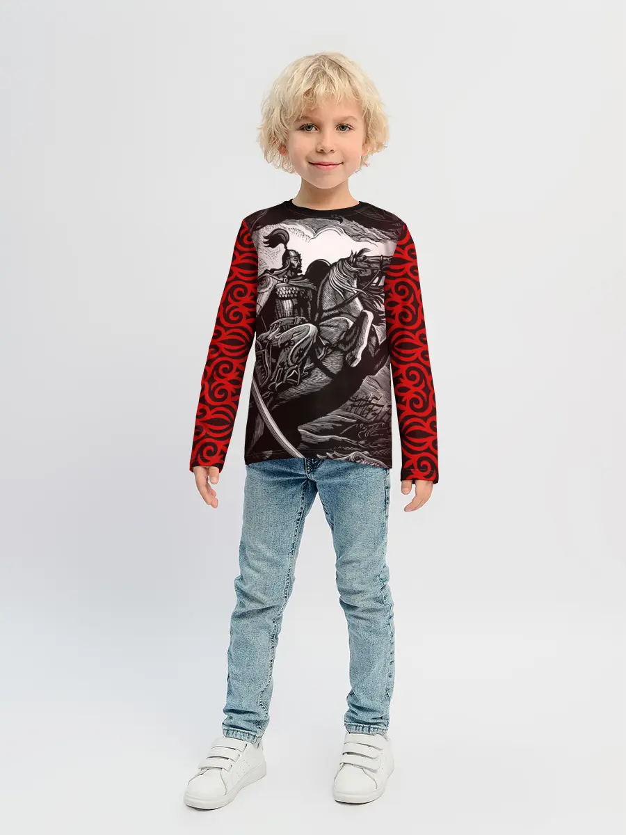 Детский лонгслив / МАНАС Баатыр
