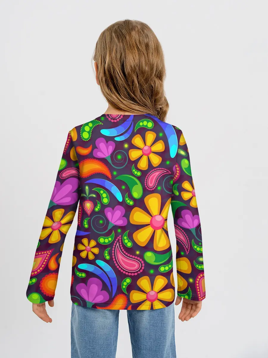 Детский лонгслив / Пляжная