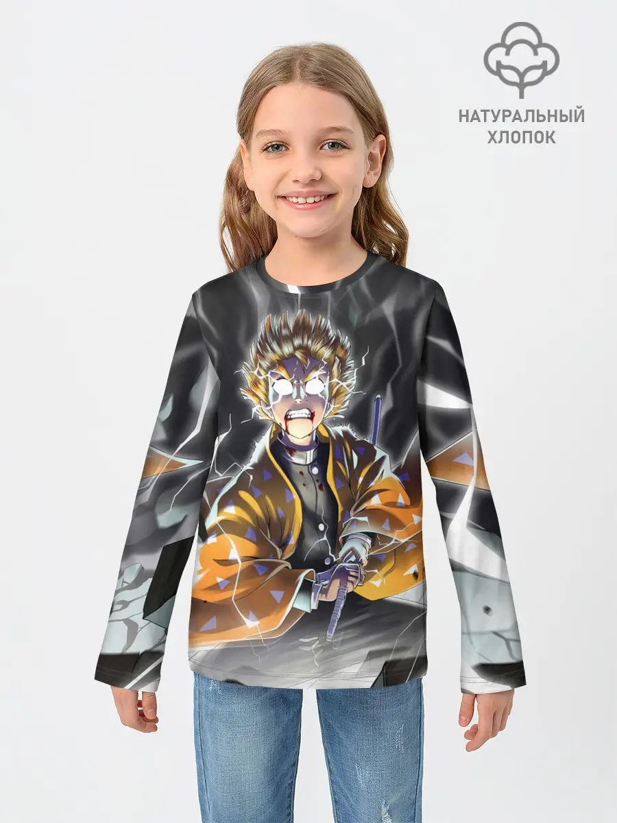 Детский лонгслив / ЗЕНИЦУ | ZENITSU | KNY