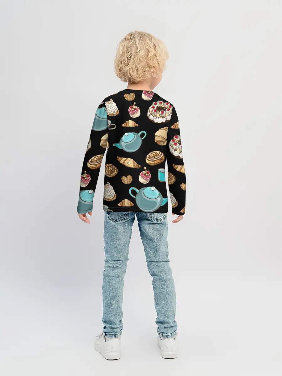 Детский лонгслив / НЕТ НЕ СЛИПНЕТСЯ