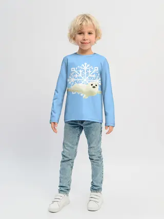 Детский лонгслив / Беляк