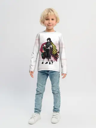 Детский лонгслив / Гию Танджиро Незуко