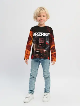 Детский лонгслив / BRZRKR