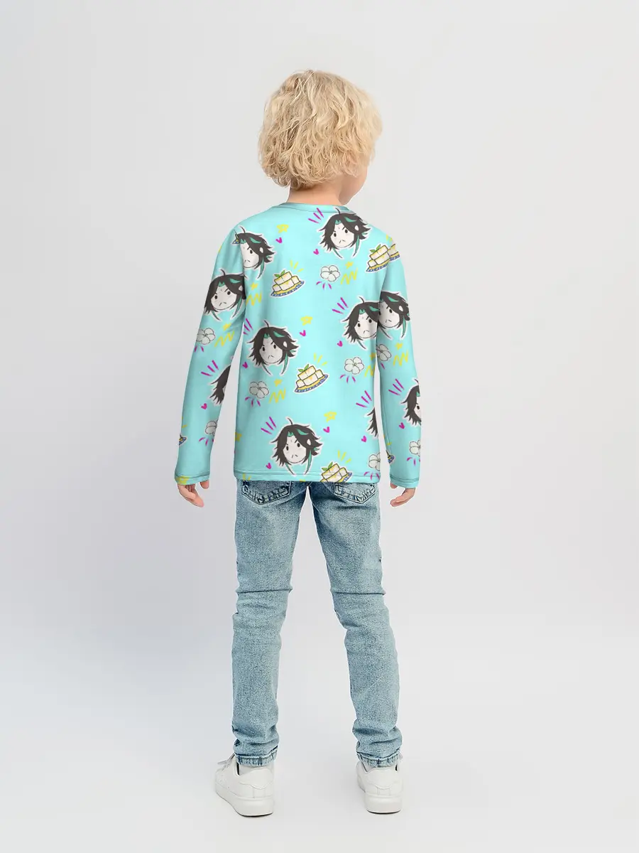 Детский лонгслив / Сяо и тофу