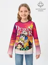 Детский лонгслив / КЛИНОК, РАССЕКАЮЩИЙ ДЕМОНОВ