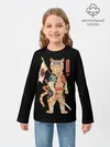 Детский лонгслив / Shogun Cat