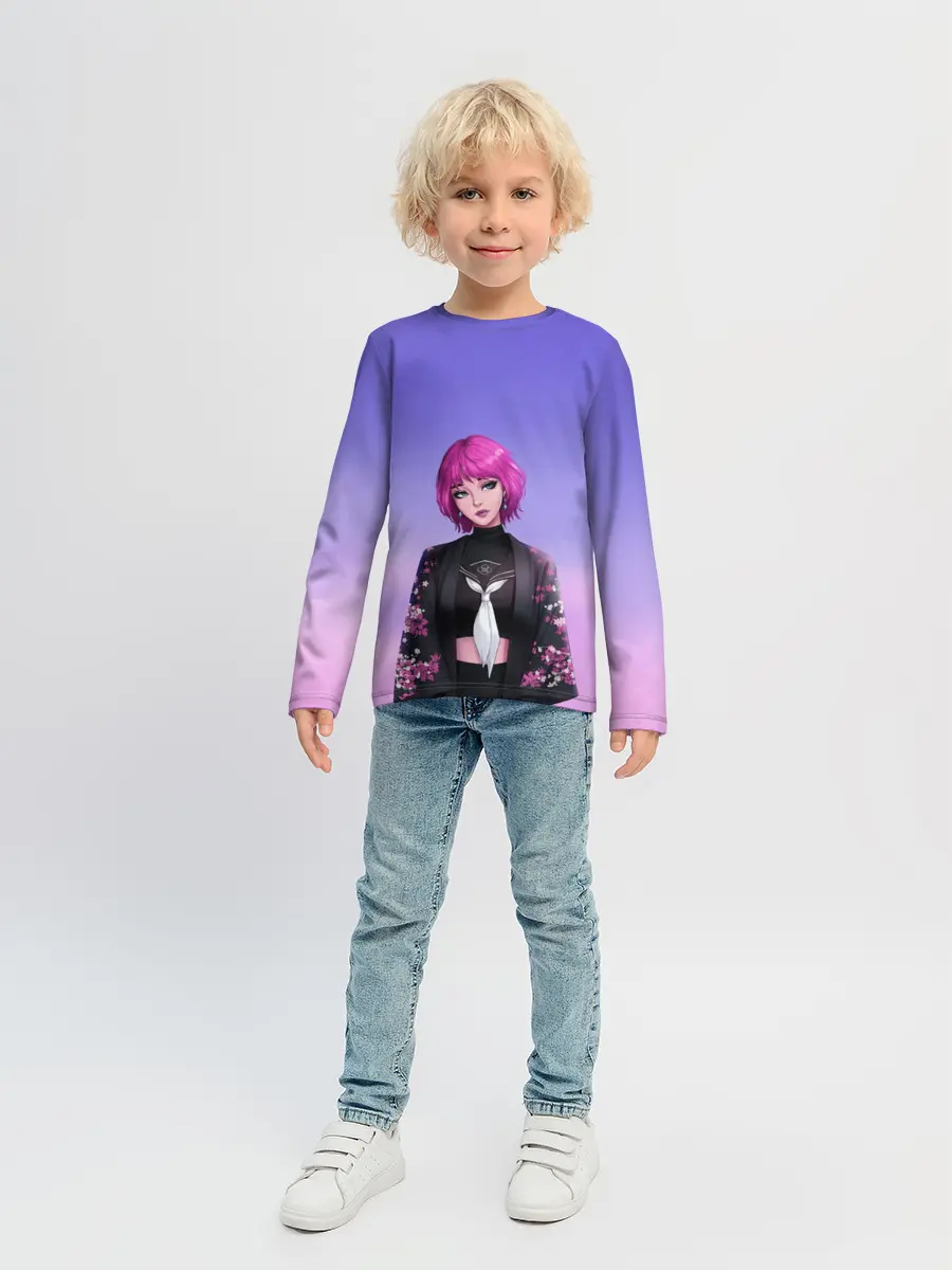 Детский лонгслив / ANIME GIRL