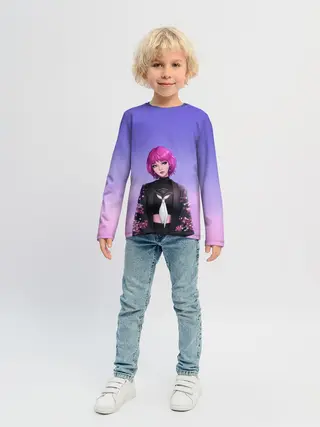 Детский лонгслив / ANIME GIRL