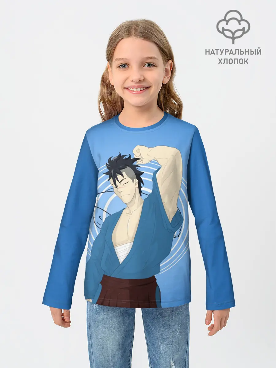 Детский лонгслив / Food wars Shokugeki no Soma