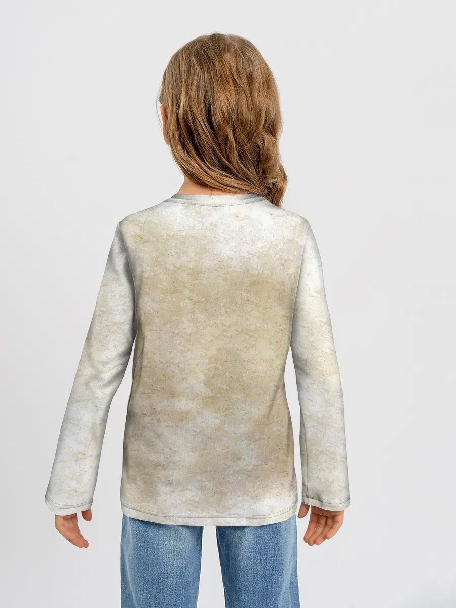 Детский лонгслив / Стимпанк Девушка