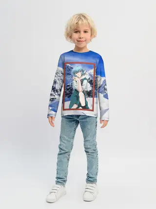 Детский лонгслив / Рей Аянами