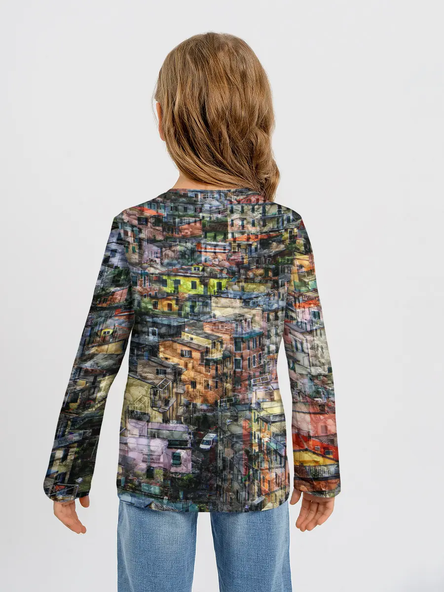 Детский лонгслив / ГОРОДОК