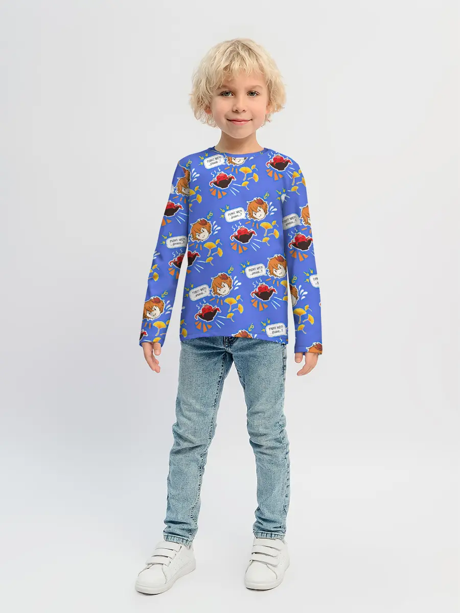 Детский лонгслив / Тарталья на обеде