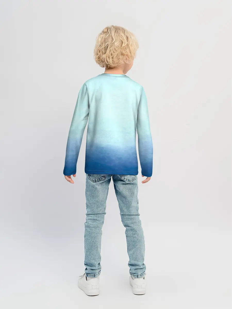 Детский лонгслив / Гию Томиока Kimetsu no Yaiba