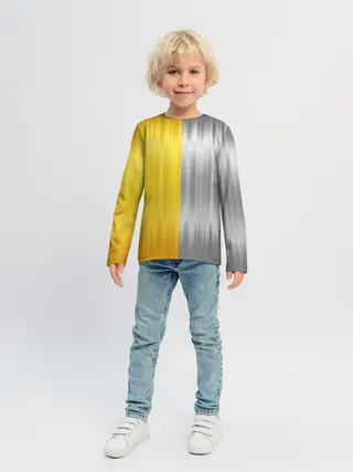 Детский лонгслив / Gold and Silver