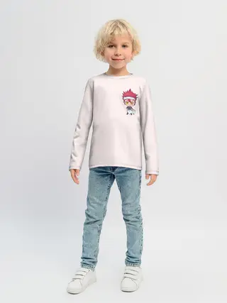 Детский лонгслив / Повар боец Сома