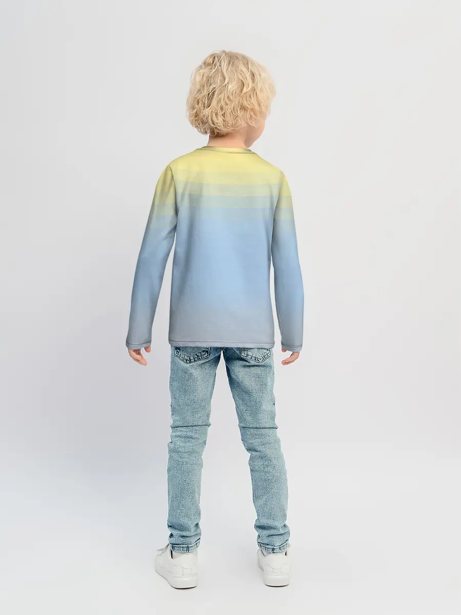 Детский лонгслив / филин