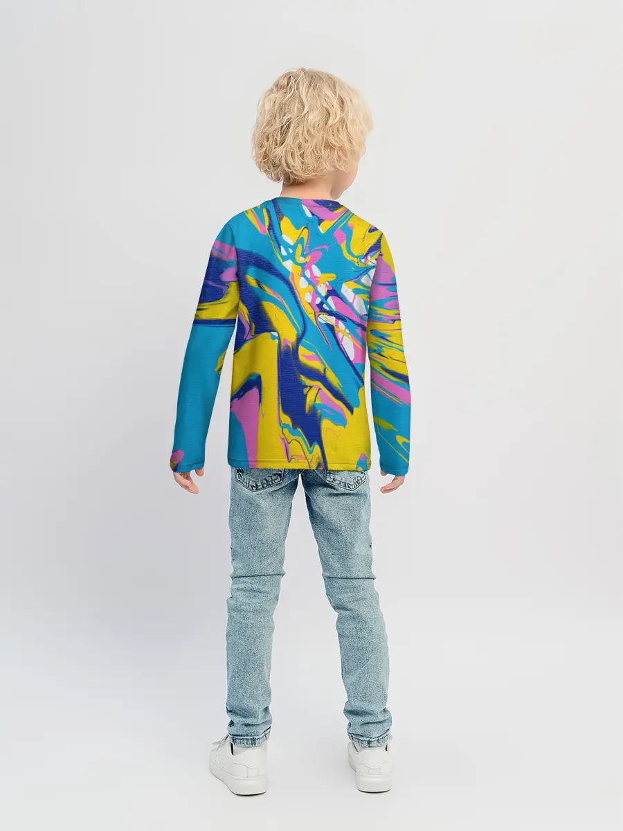 Детский лонгслив / Клякса