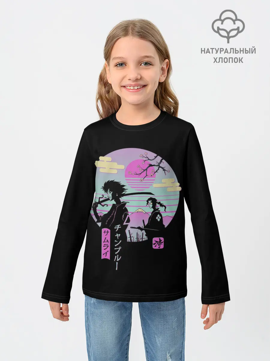 Детский лонгслив / Samurai